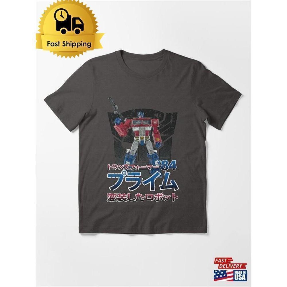 Optimus Prime Iconic Autobot Transformers Fan T-Shirt
